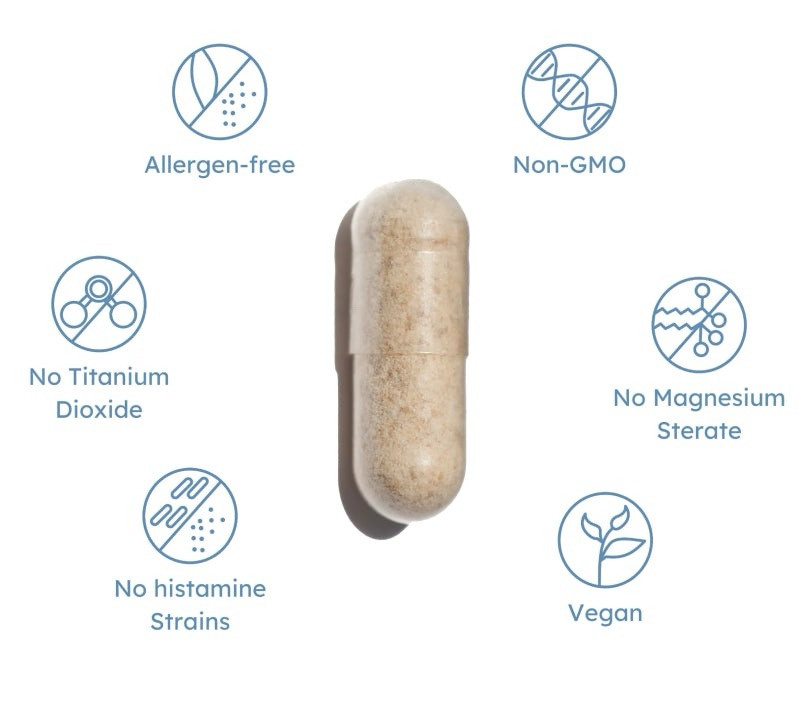 Skinesa #1 Skin Probiotic, Clean Ingredients, Promotes Clear Smooth Healthy Skin
