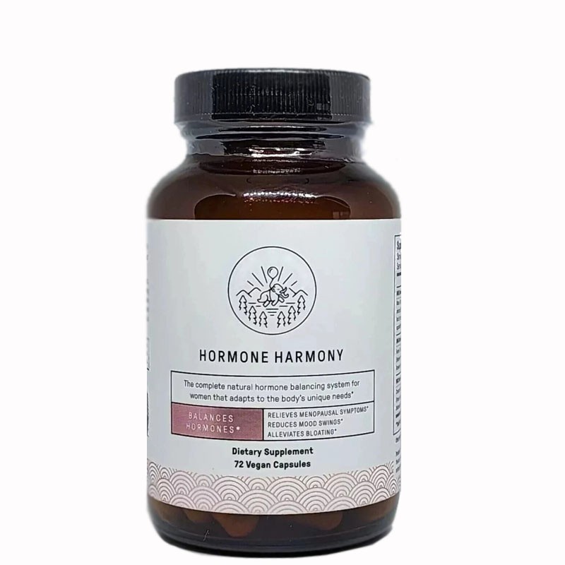 HormonalHarmony Happy Mammoth Hormone Aid Supplement For Women 72 Capsules