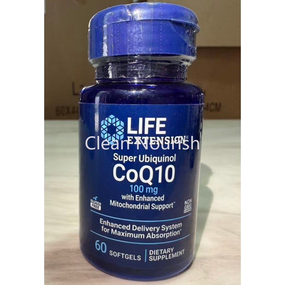 Life Extension Super Ubiquinol CoQ10 100mg | Mitochondrial Health Support
