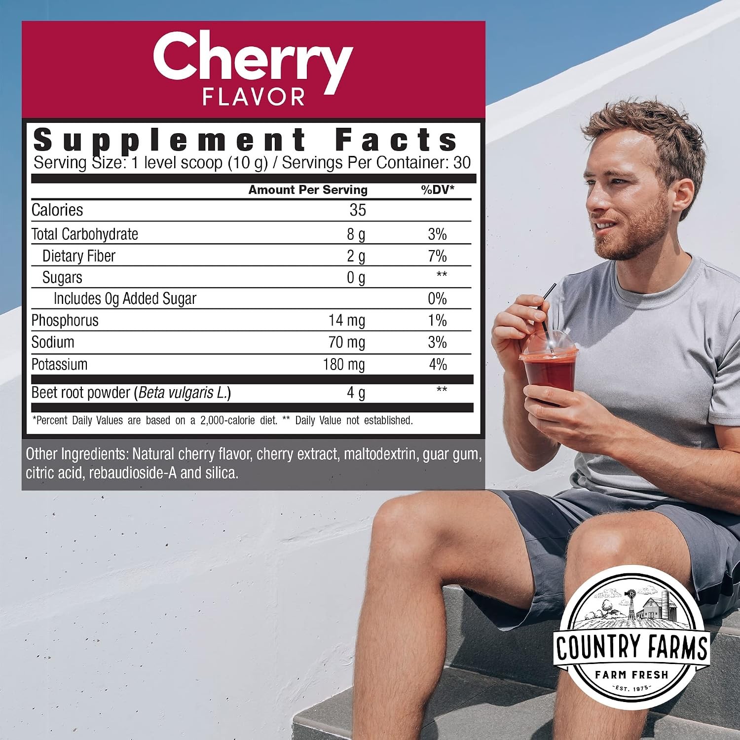 Beetroot Extract Powder Superfood Supplement 10.6 Ounce Wholefood Concentrate