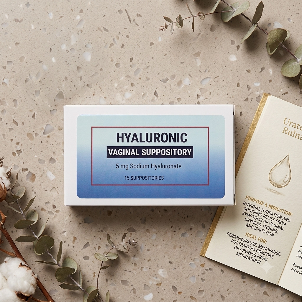 Hyaluronic Vaginal Suppositories – 15 Count X 2