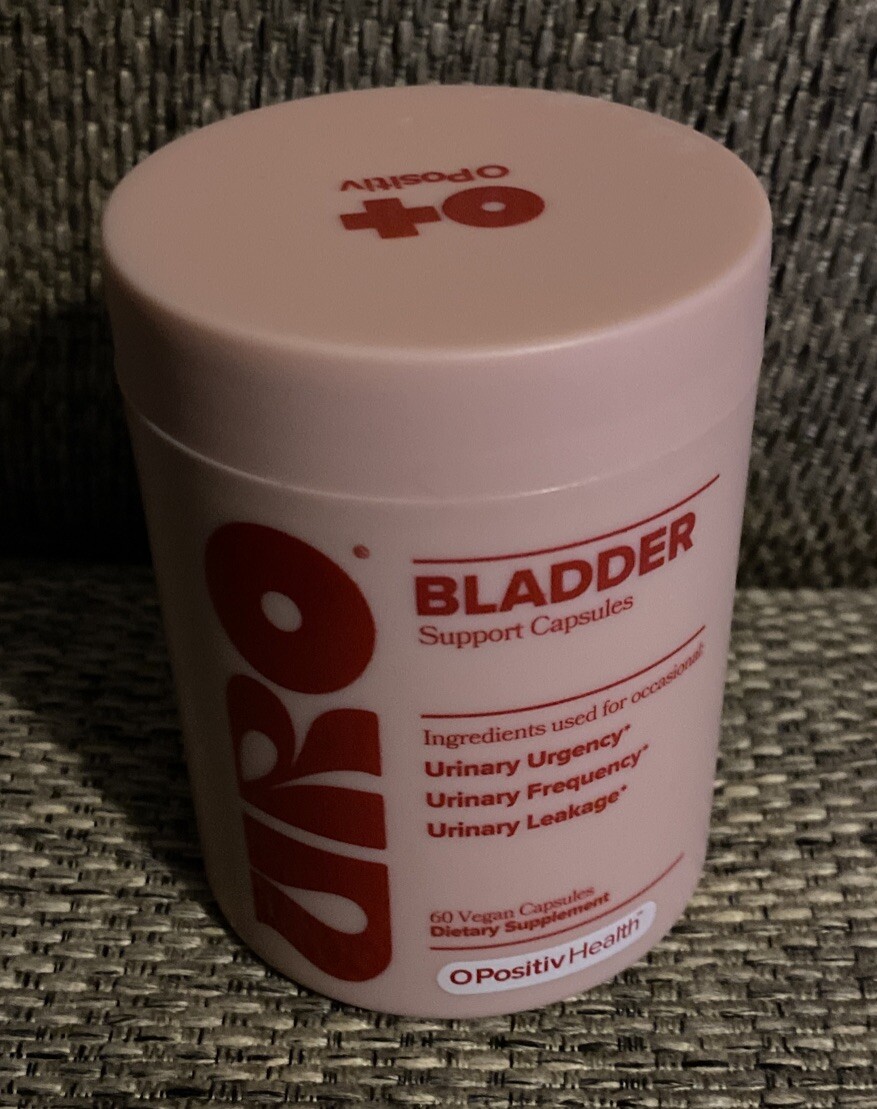 URO Bladder Control Supplement for Urinary Urgency, Urinary Frequency EXP 6/2026