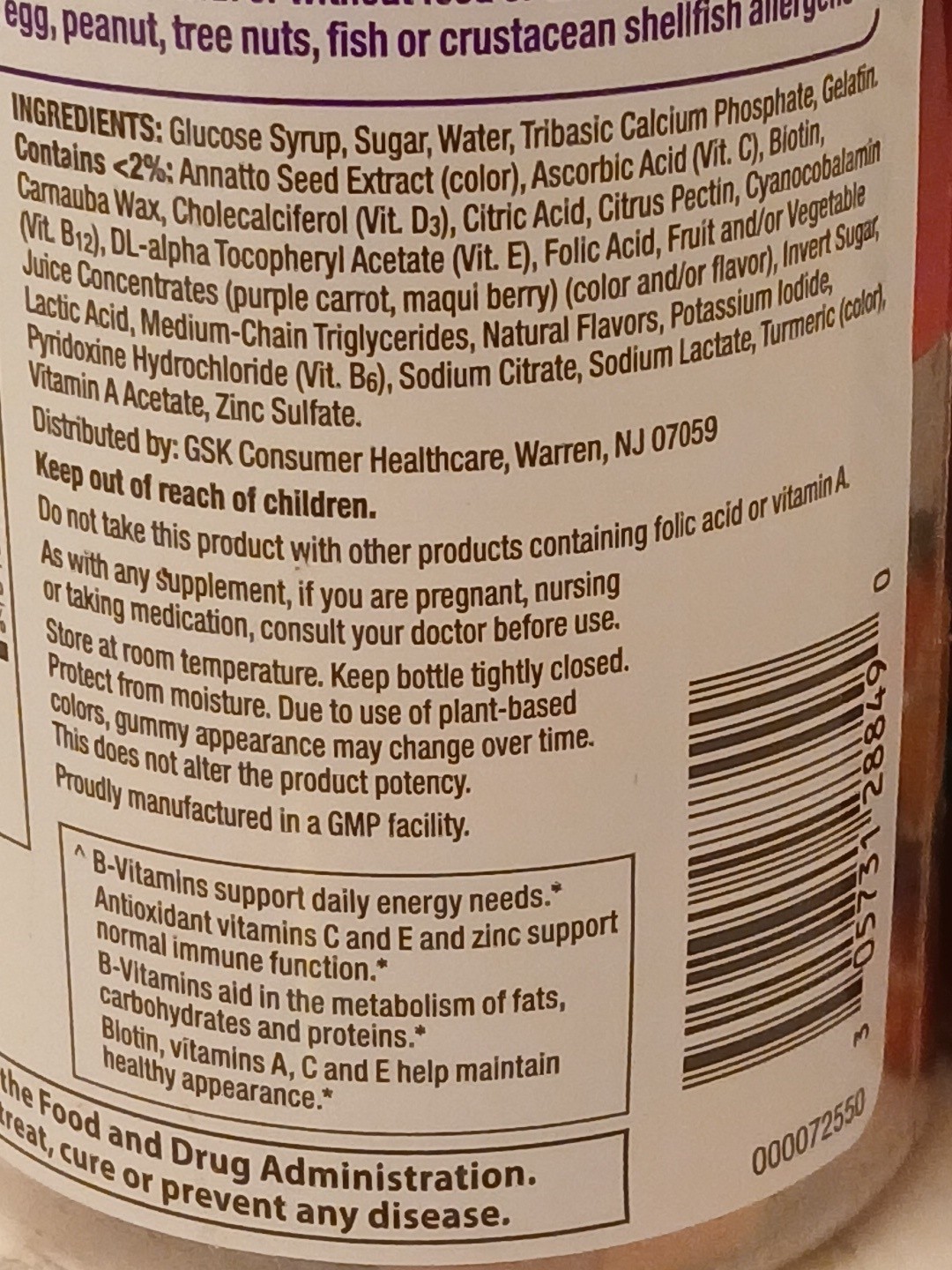 TWO Centrum MultiGummies Women’s Multivitamin 46 Count Each Total 92 Mixed Fruit