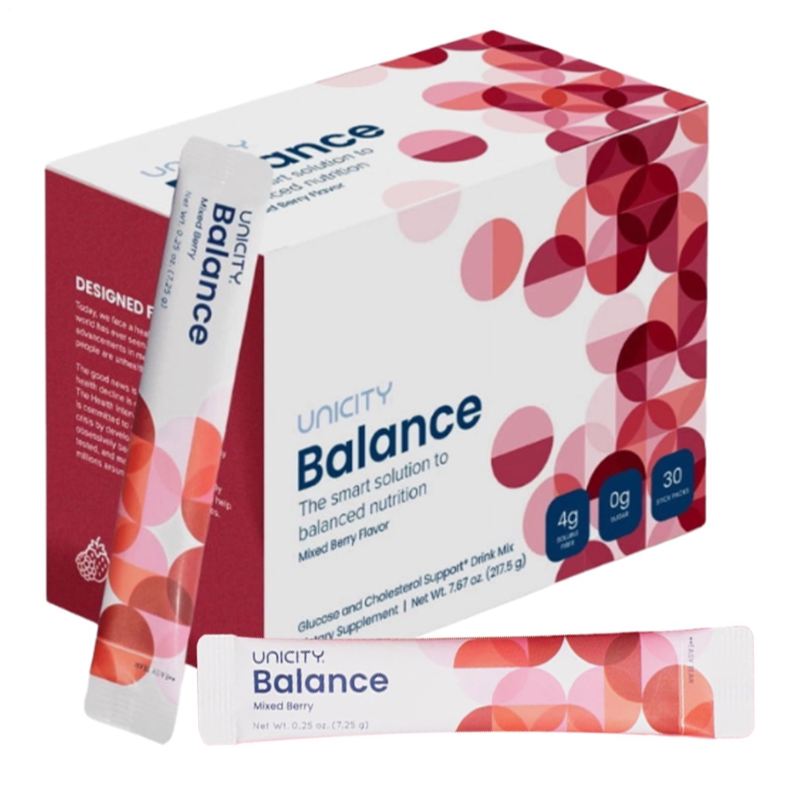 Unicity BALANCE 30 Packets/Stick Packs Orange flavor/Berry flavor NEW/SEALED/US
