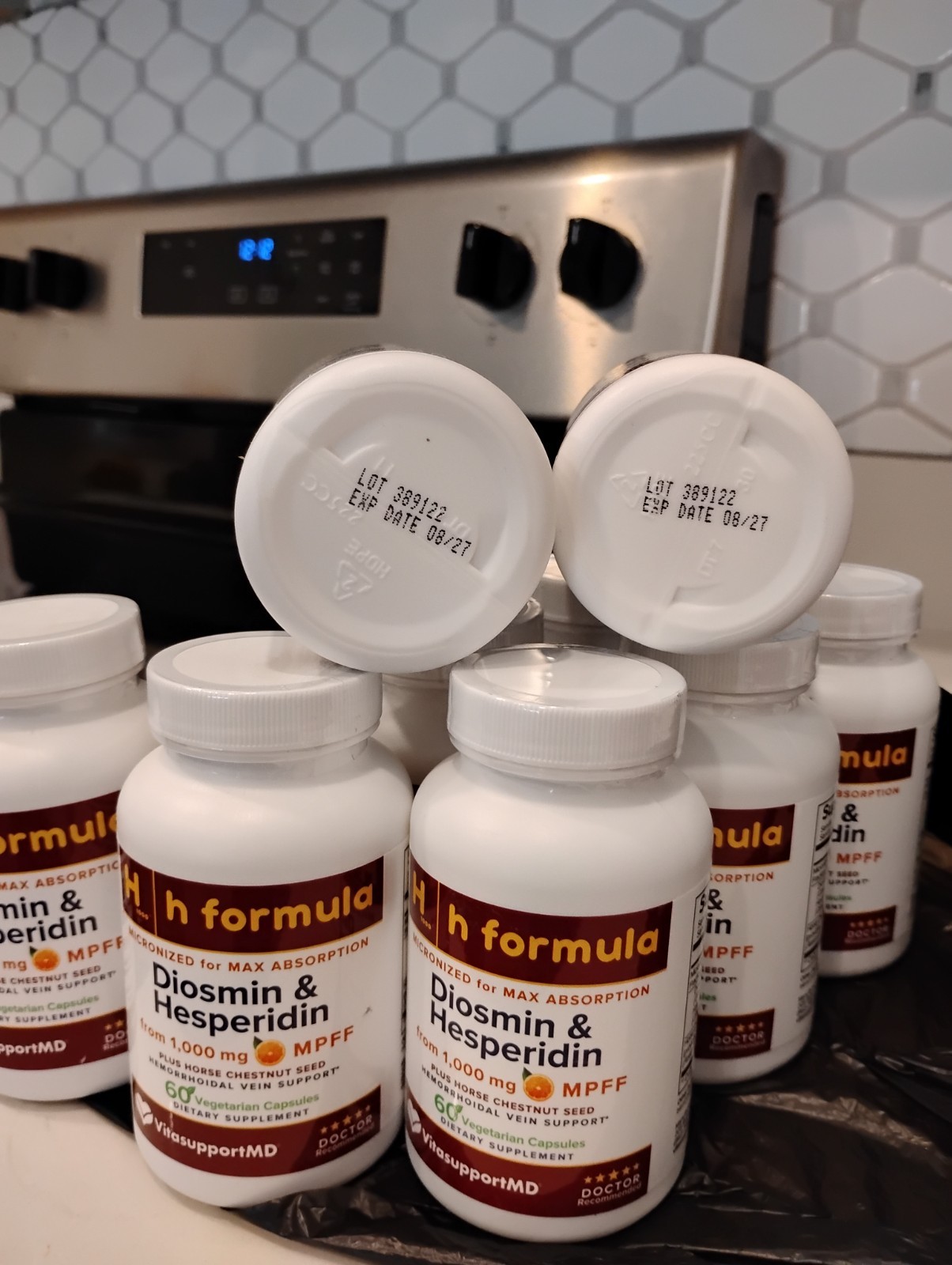 VitasupportMD H Formula Diosmin & Hesperidin 1000mg w HorseChestnut