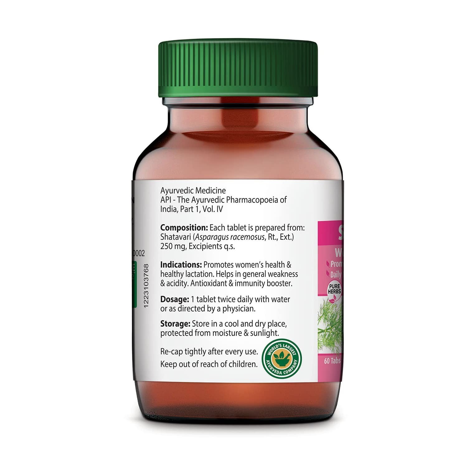 Dabur Shatavari Tablets 60 | Ayurvedic Women Health Support