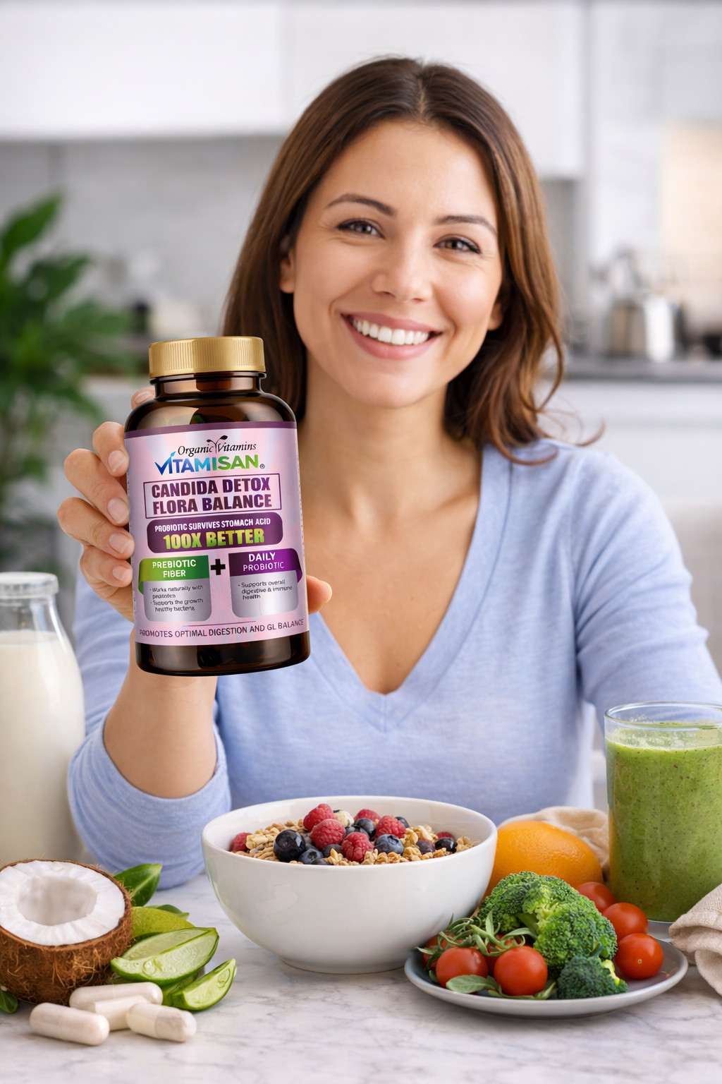 PARASITE DETOX BODY CLEANSE Complex Anti- PARASITE Support Detox Candida 180CAPS