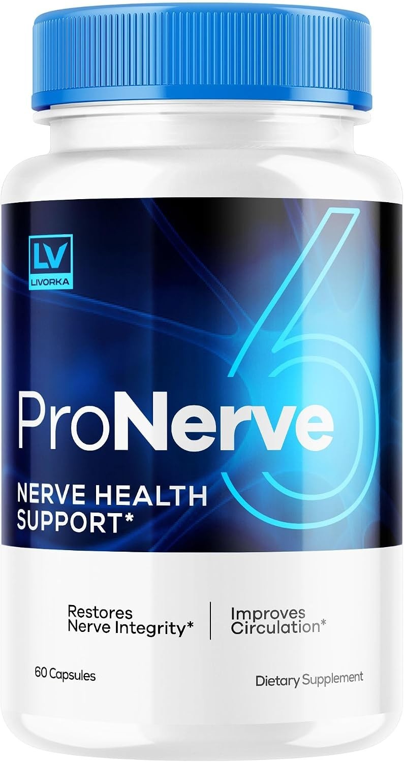ProNerve 6 Advanced Formula – 60 All-Natural Nerve Health Support Capsules