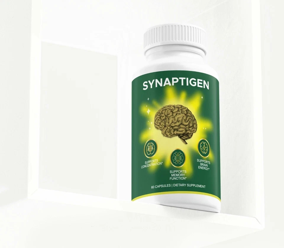 Synaptigen Capsules Brain & Cognitive Support Advanced Memory 60 Caps Pack Of 5
