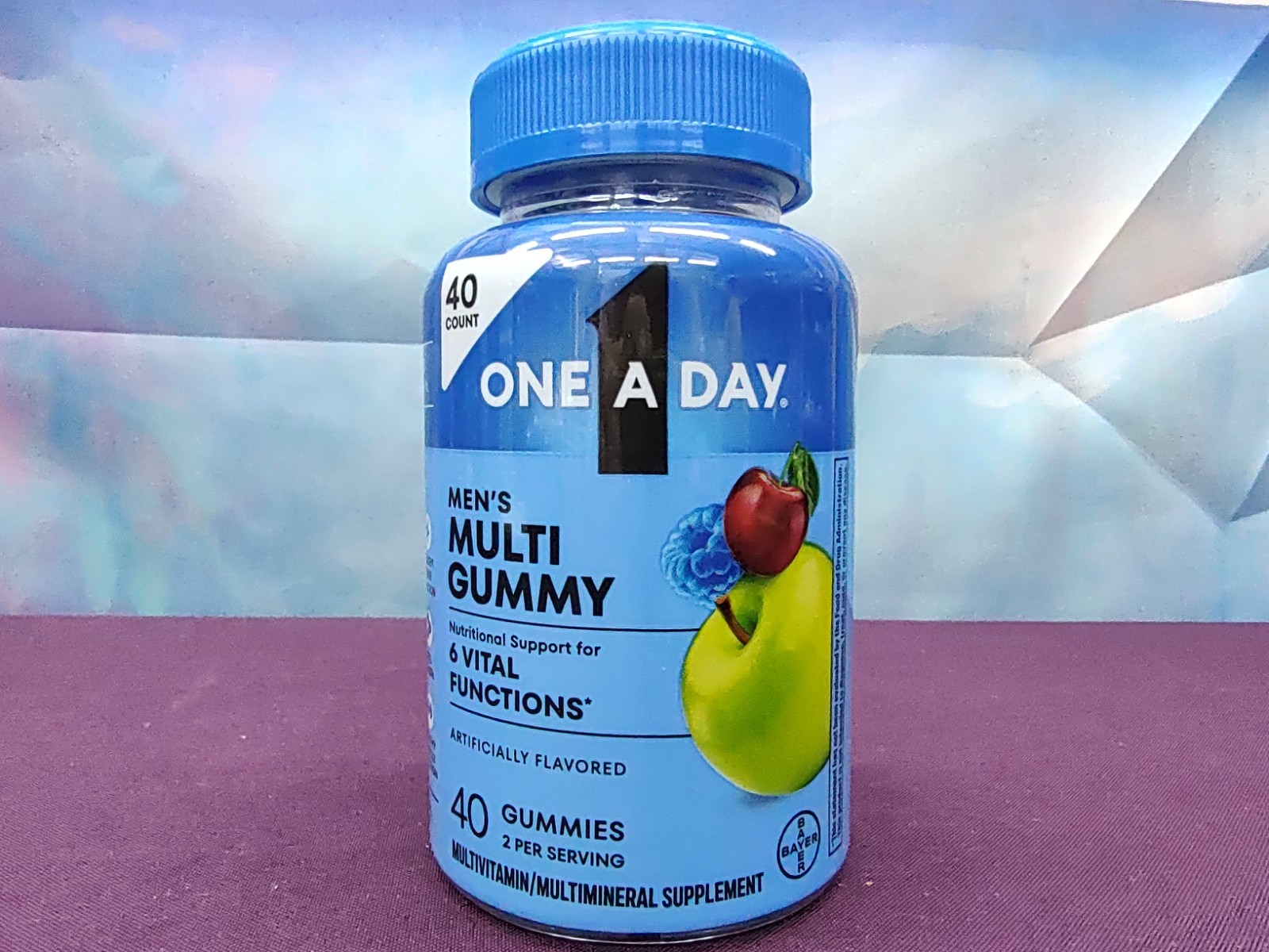 3X One A Day Men’s Gummies Multivitamin 120 Count Chewable Nutritional 11/2027