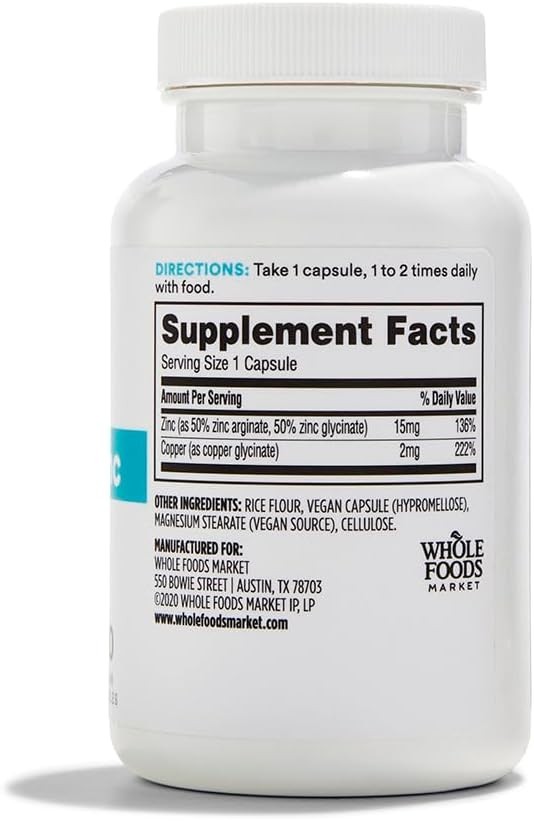 Advanced Chelated Zinc & Copper 120 Caps – Boost Your Immune System Naturally