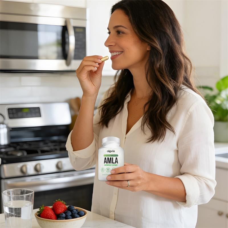 AMLA Capsules High Potency Formula AMLA Superfruit Extract Dietary Supplement