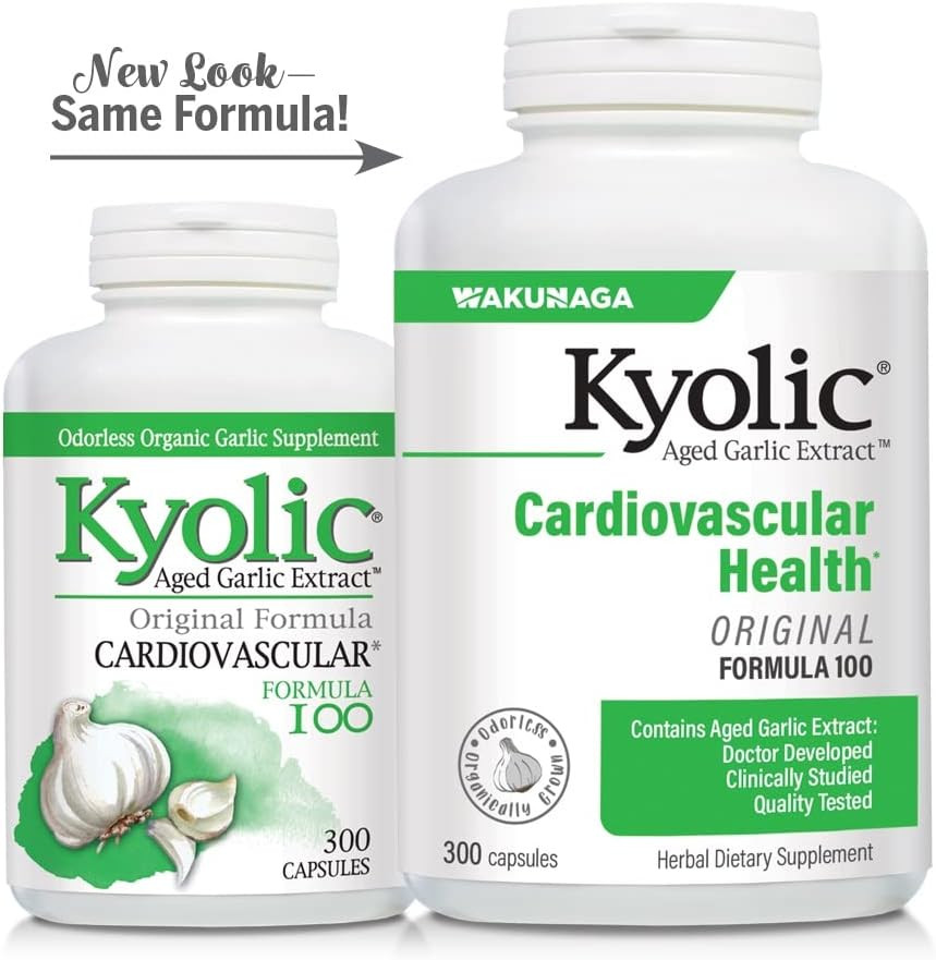 Aged Garlic Extract Formula 100, 300 Capsules