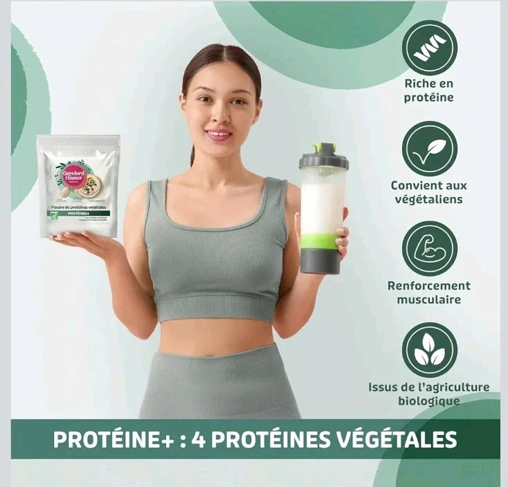 GAYELORD HAUSER – Organic Plant Protein Powder – 200 g – 16 g Protein per Servin