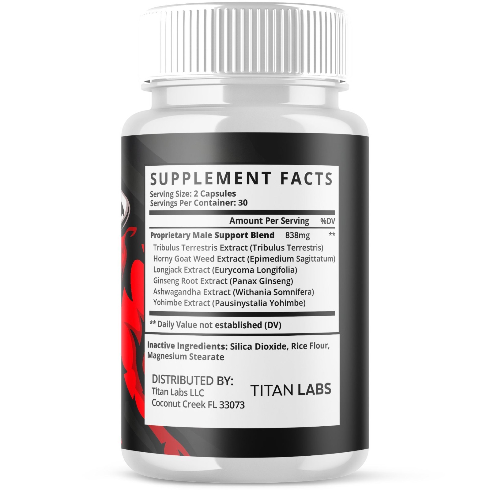 (5 Pack) Erect Surge Advanced Male Support Max Supplement ErectSurge 300 Capsule