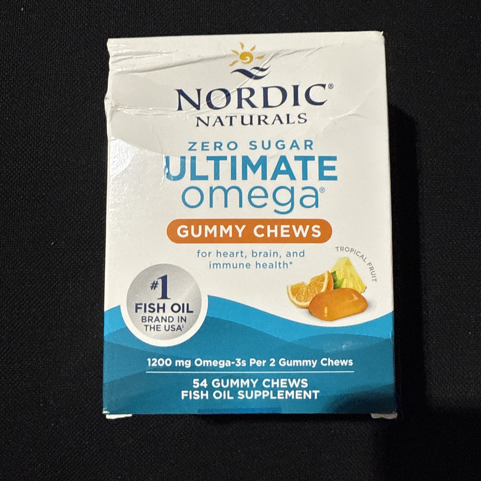Nordic Naturals Zero Sugar Ultimate Omega Gummy Chews, 54 ct EXP: 11/2027+