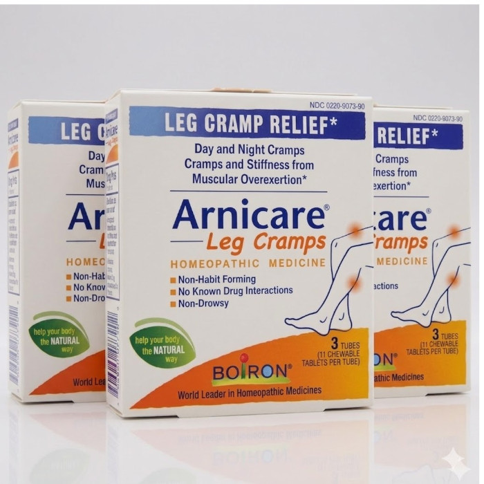 Boiron Arnicare Leg Cramps 33 Tabs Each (Pack of 3)