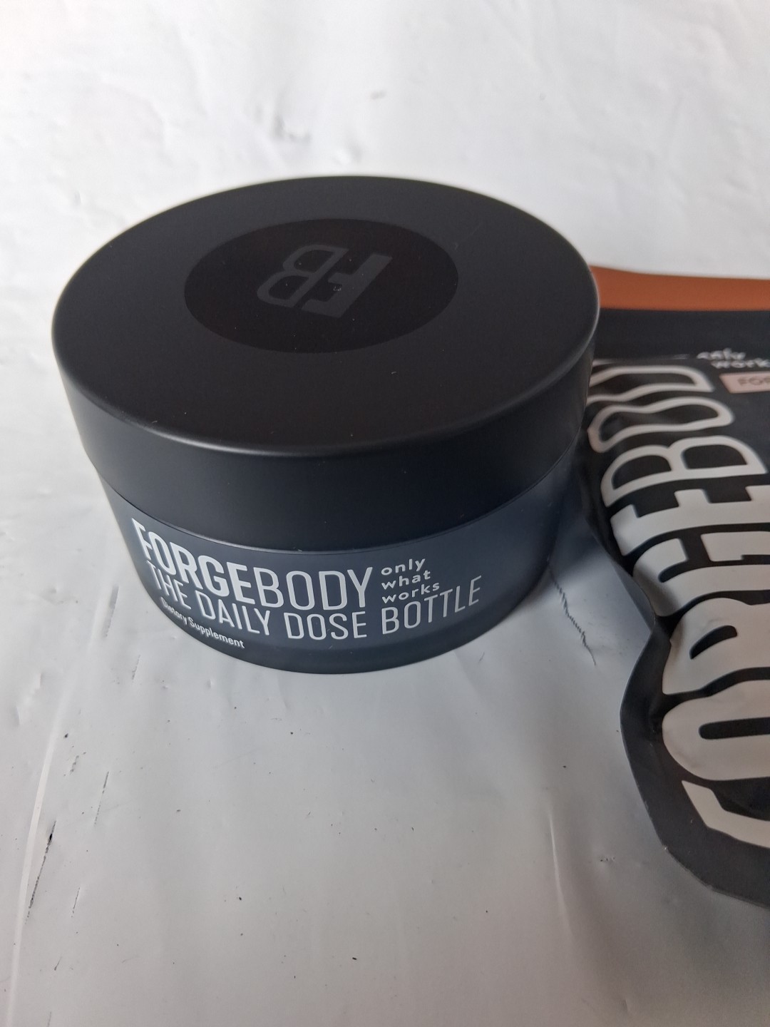 Forgebody Beef Organ Complex 60 Capsules(2 Bags×60 Caps In Ea) + Dose Container