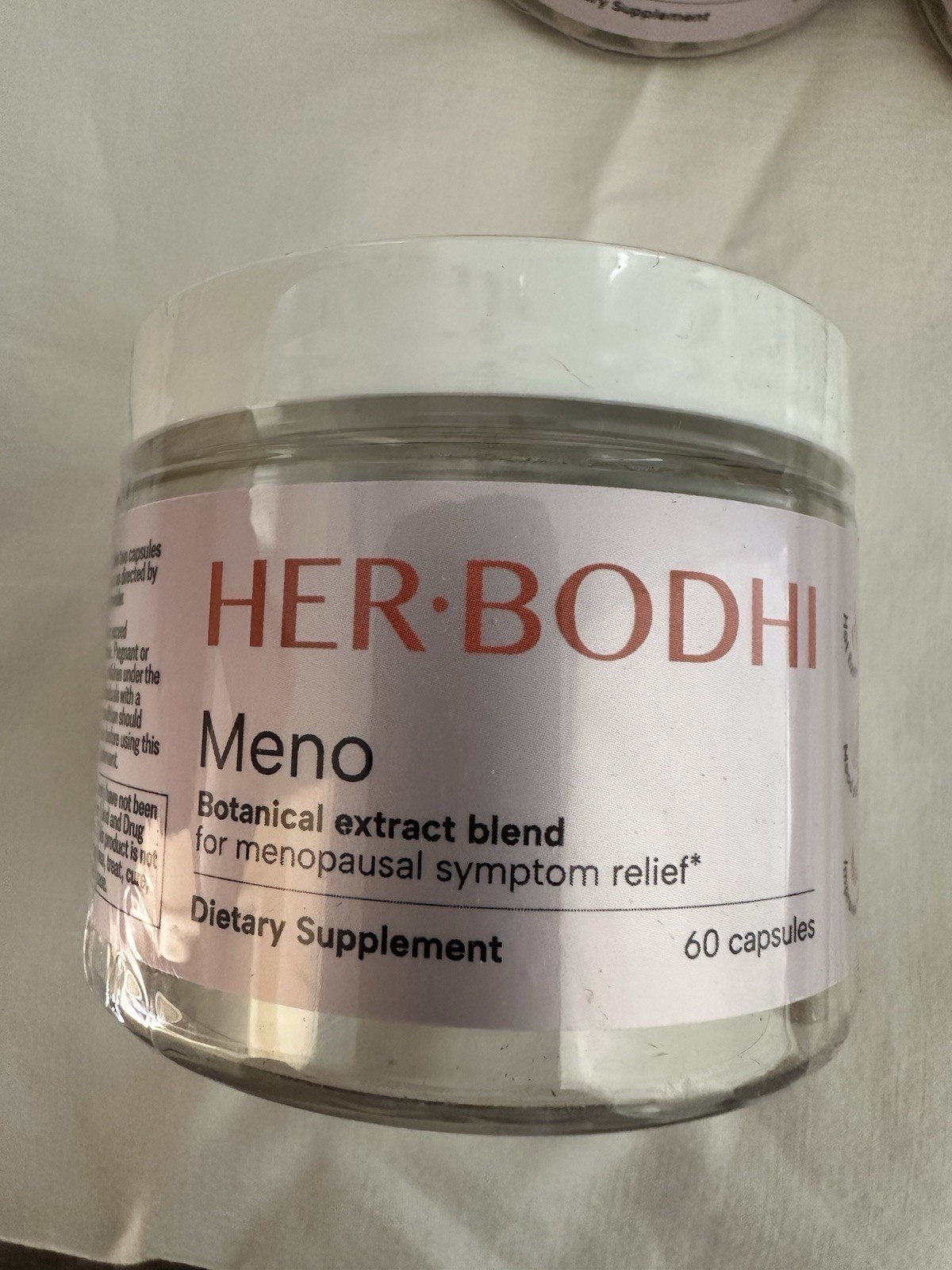 Her Bodhi Meno Botanical Extract Blend Dietary Supplement Six Bottles