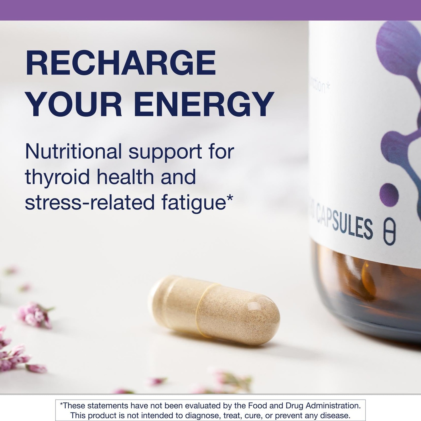 Thyrosol – Vitamin & Mineral Supplement for Healthy Thyroid Support & Stress-…