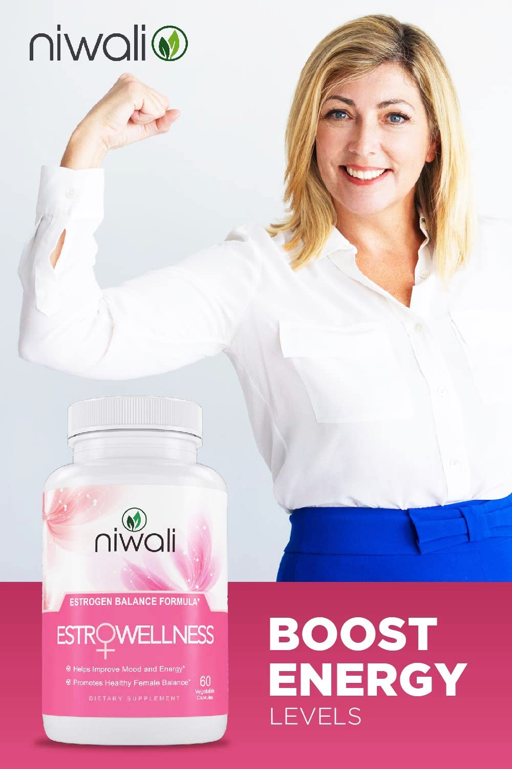 Estrogen Capsule for – Female Hormone Balance Menopause Mood and Energy – Res…