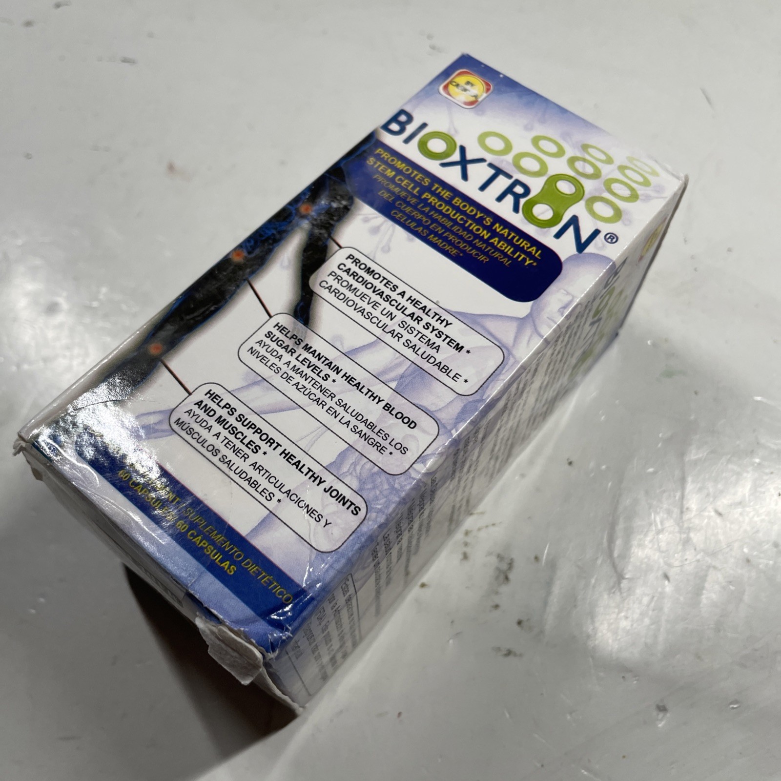 Bioxtron Natural Stem Cell Supplement AFA Blue Green Algae 60 Caps Exp 06/2027