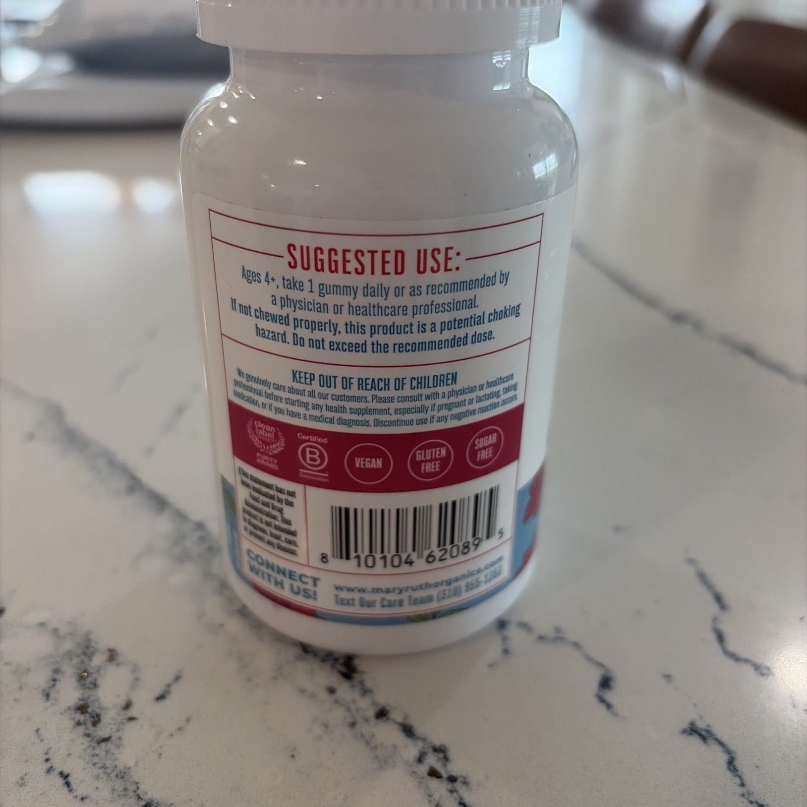 Mary Ruth’s Kids Multivitamin Gummies – 30 Gummies