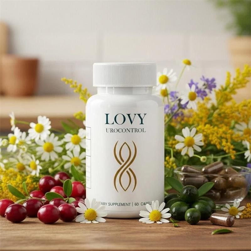 Lovy Urocontrol Capsules,Bladder Health Supplement with Pumpkin Seed & Herbal