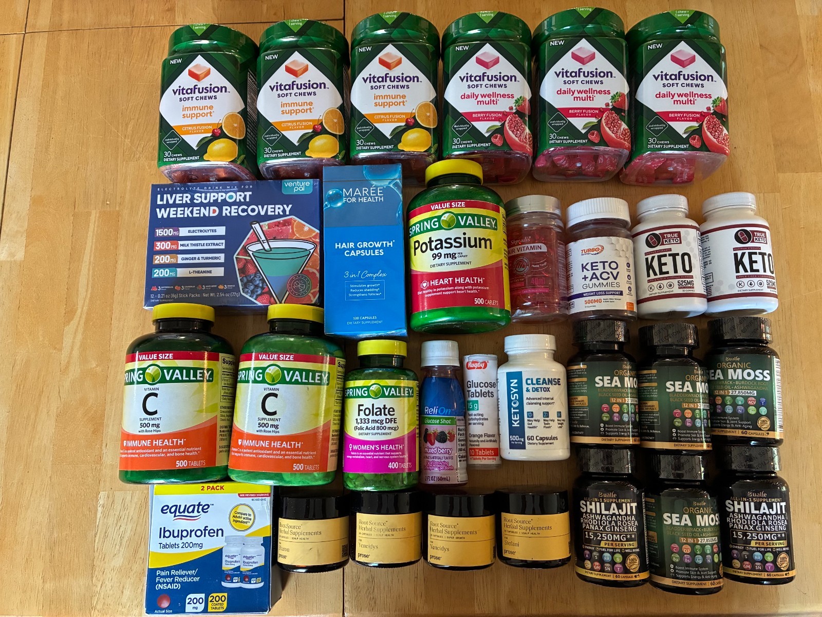 30x LOT Huge Wholesale Vitamin Supplement Mixed Bundle Assorted #15