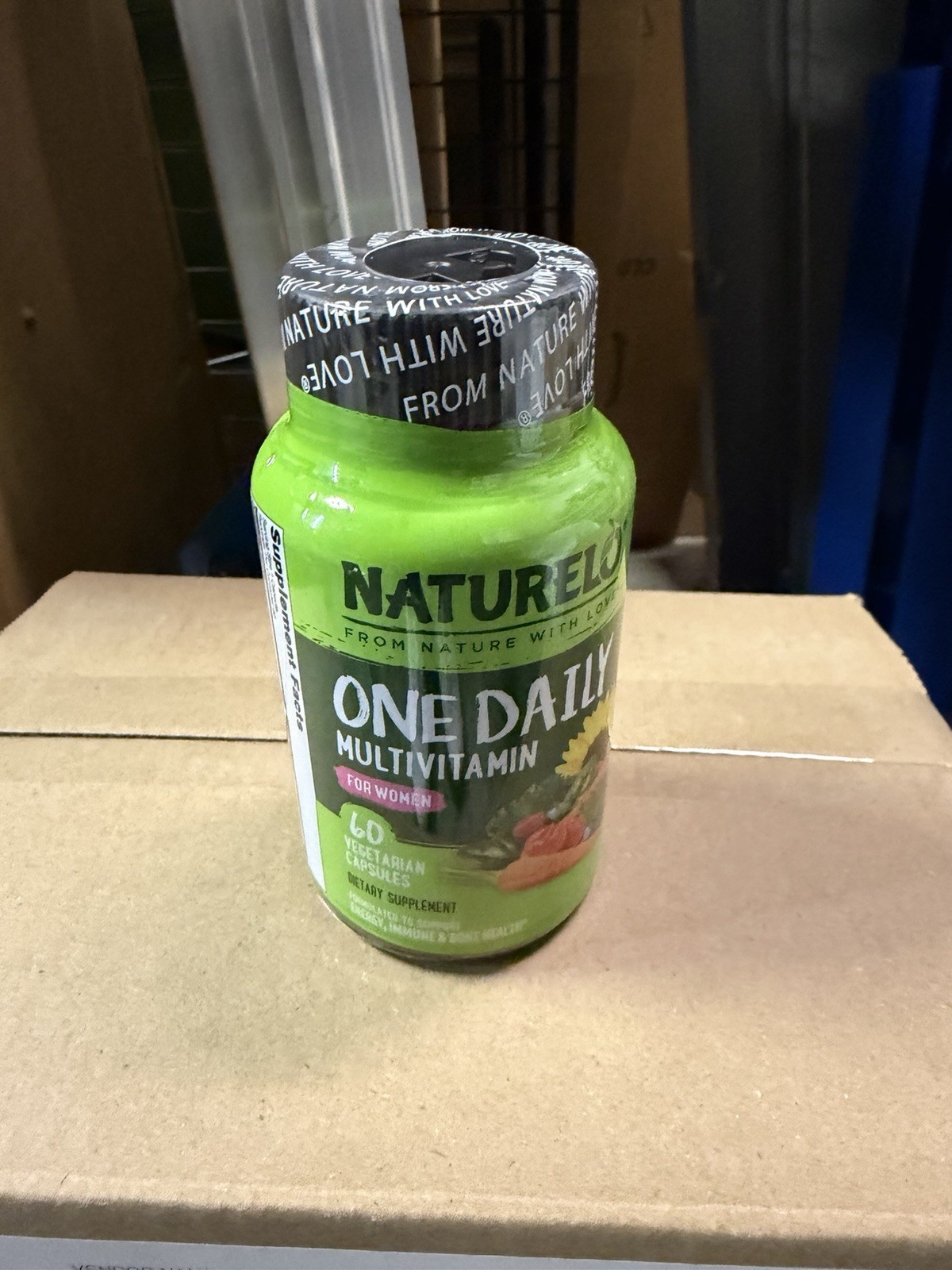 NATURELO ONE DAILY Multivitamin for Women 60 Vegetarian Capsules EXP 3/10/27