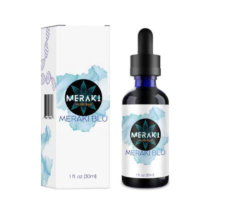 Meraki Blue Cognitive Health Beauty Vitamins Supplements Herbal Remedies & Resin