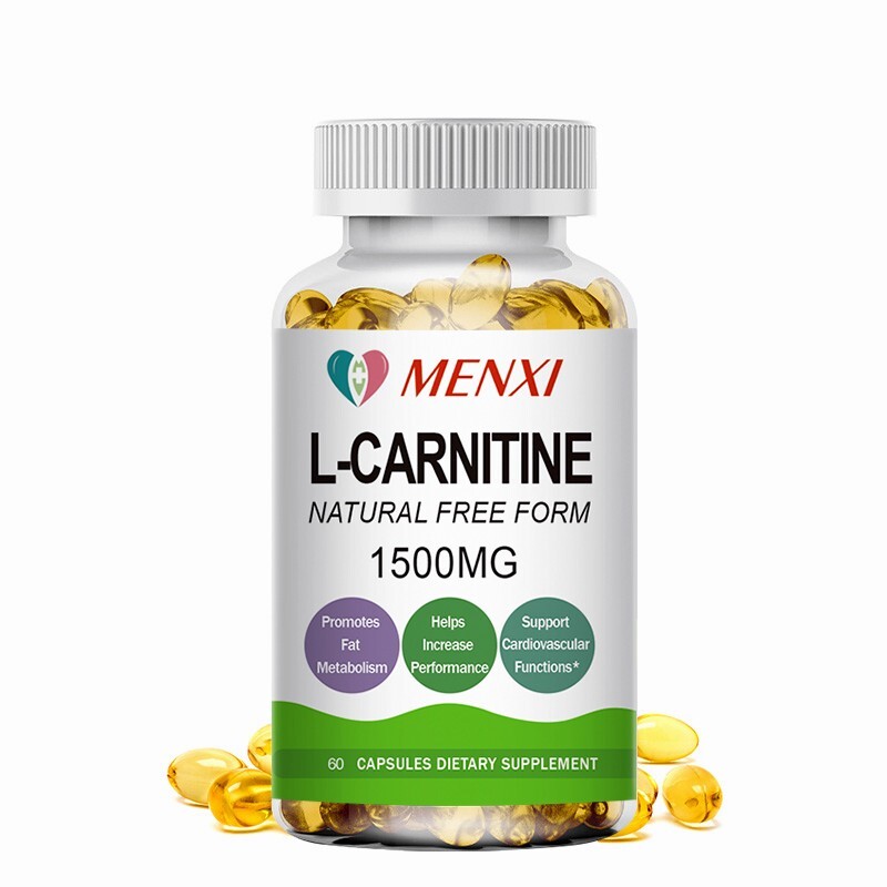 L-Carnitine Capsule – Fat Burner,Metabolism,Energy Booster,Muscle Gain 60 Pills
