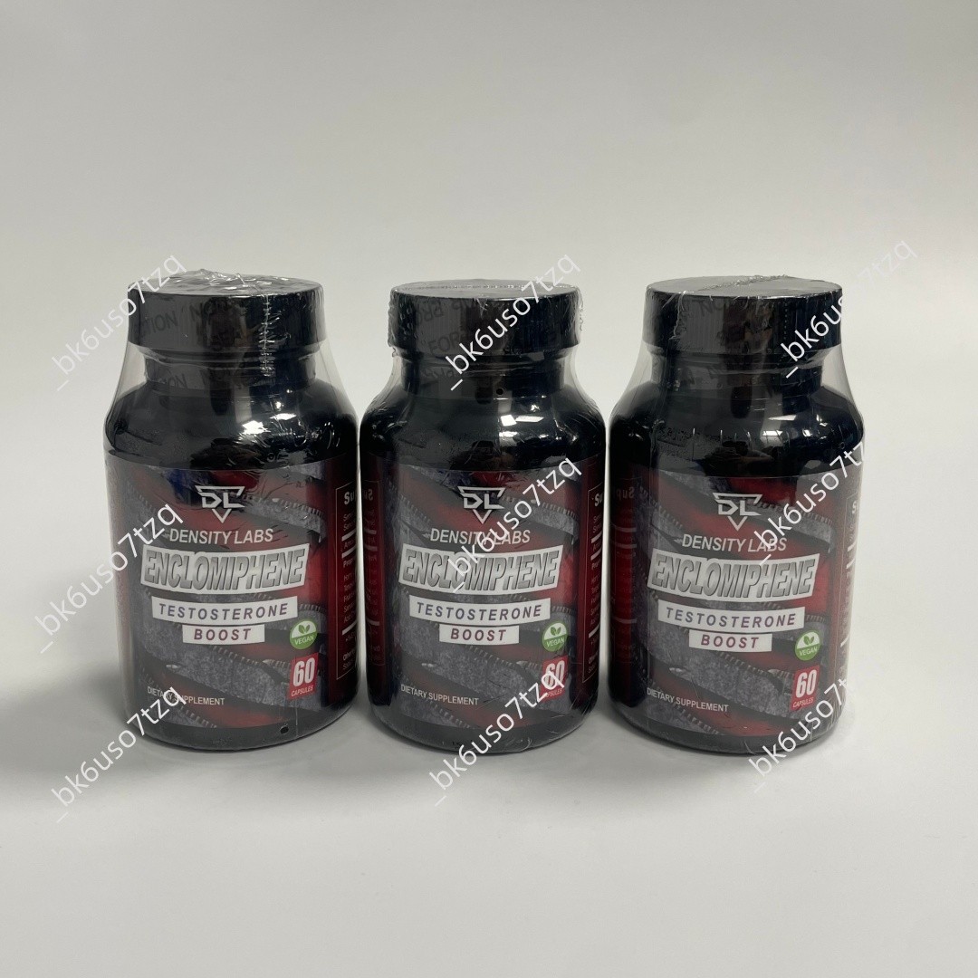 Density Labs Enclomiphene 25mg 60ct | 1-4 Pack | Male Hormone Support