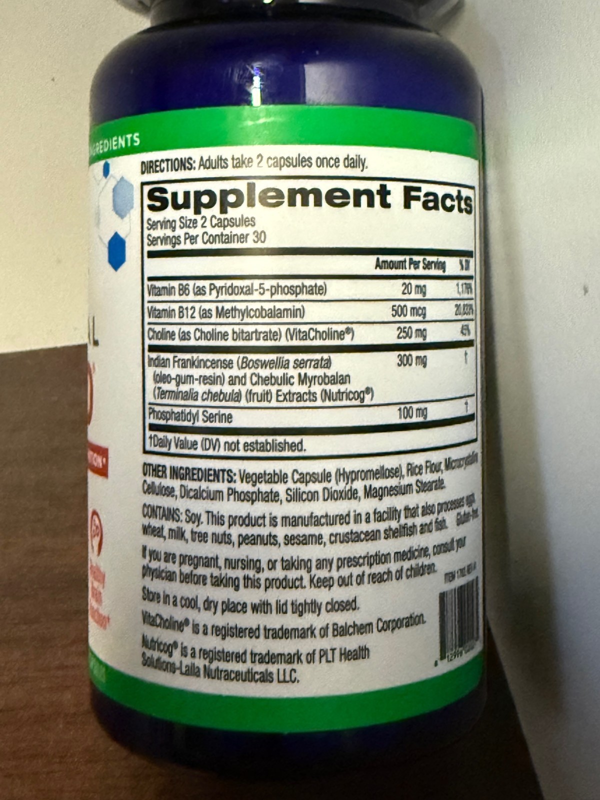 30ct BioTRUST Eternal Mind Brain Longevity & Cognition Exp 02/26 memory support