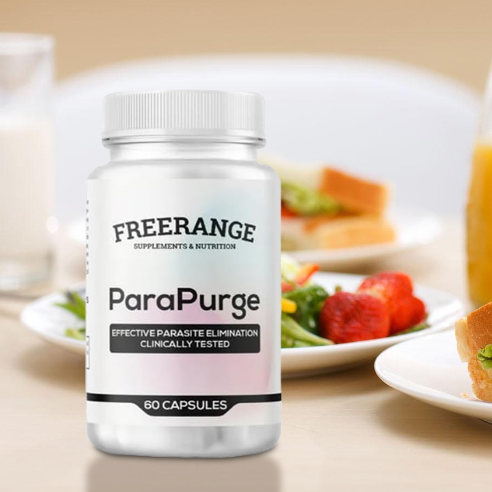 FreeRange ParaPurge Advanced Parasite Cleanser 60 Capsules Para Purge Free Range