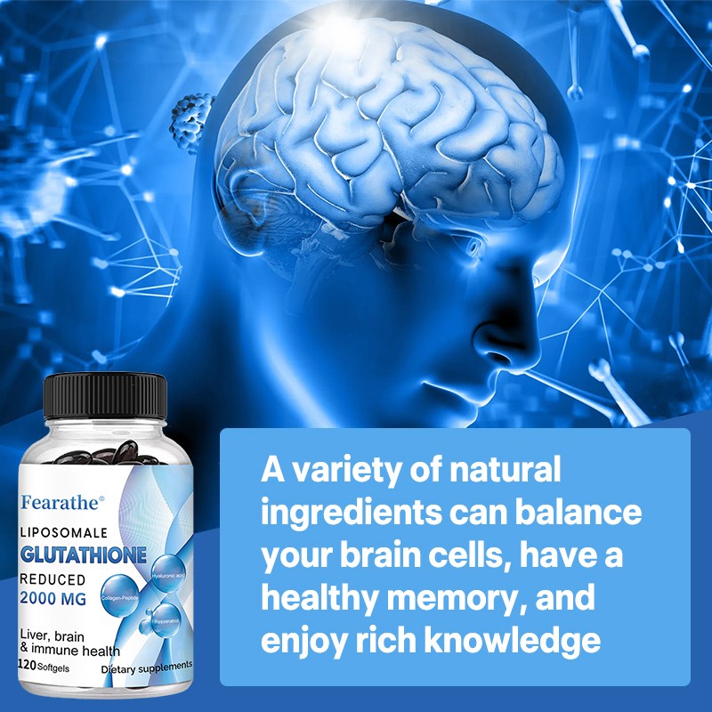 Liposomal Glutathione 2000mg – 120 Softgels for Liver & Immune Health