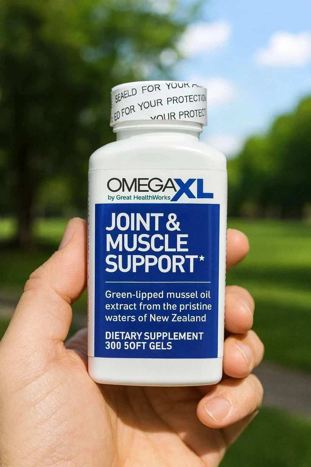 Omega-XL 300 Count Softgels Joint Pain Relief, Potent Small Softgel free shippin