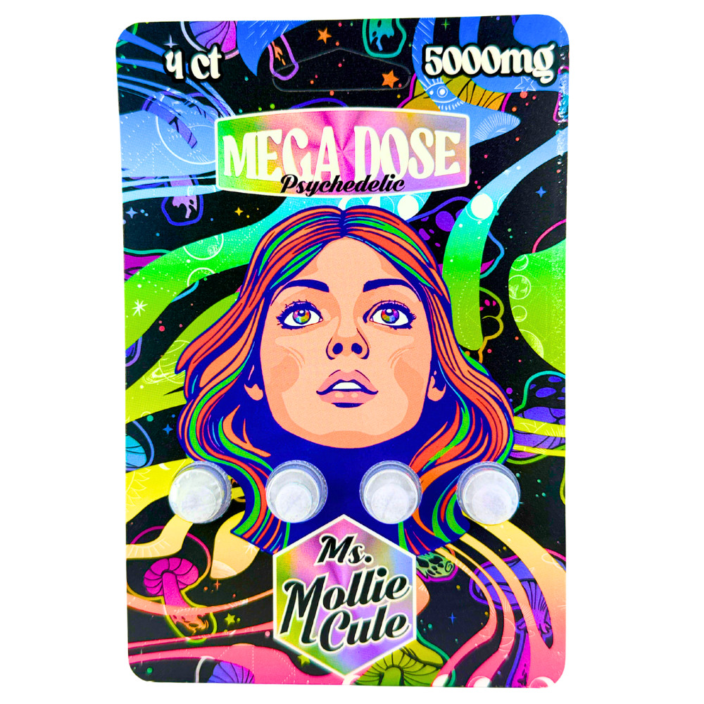 Miss Mollie Cule Mega Dose Magic Nootropic Tablets – 4 count