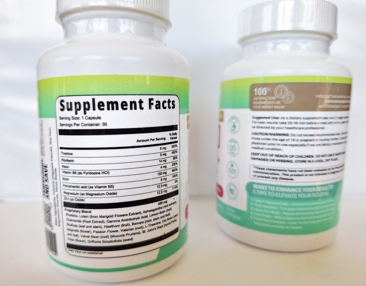 Mood Boost+ Stress Relief & Wellness 2-PACK 60-day supply -Ships Fast