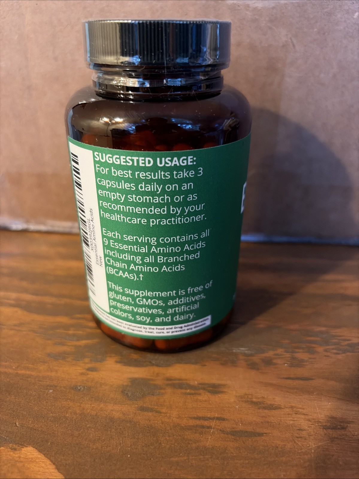 Peak Performance Essential Amino Acids 9 Amino Acids Supplement 105ct Exp 6/27