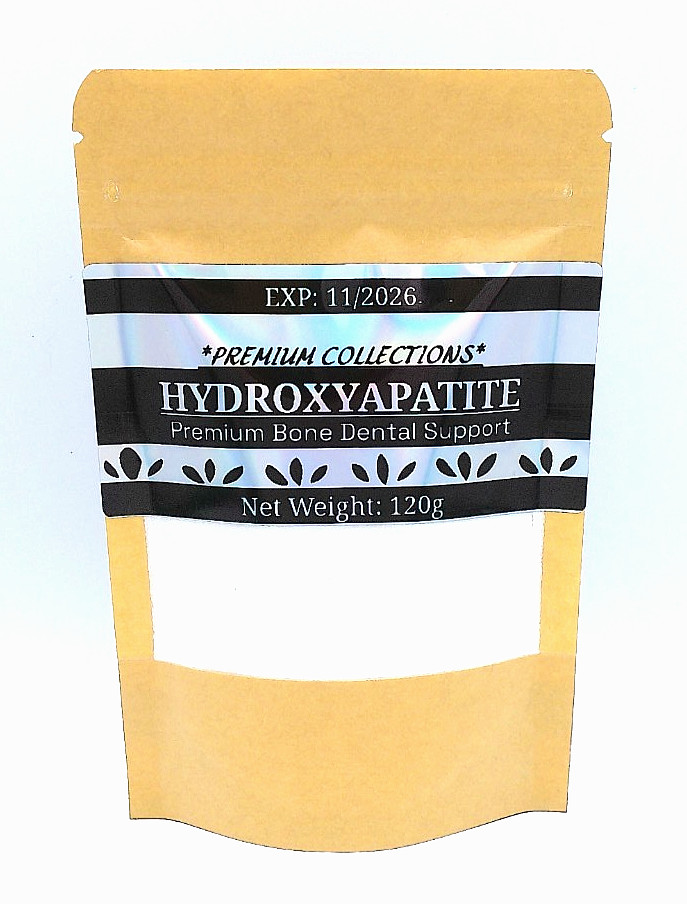 Hydroxyapatite Teeth & Bone Powder | 100g | Certified BSE-Free Bovine