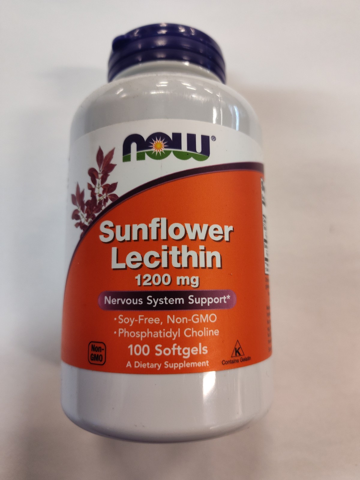 Sunflower Lecithin 1200mg – 100 Softgels