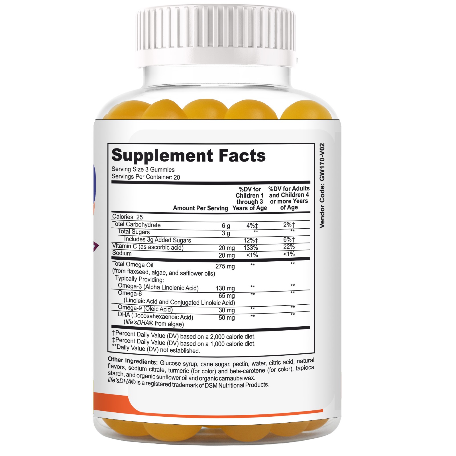 Focus Kids Gummies for Kids Brain Focus Support,Attention,Focus Brain60-20/12/25