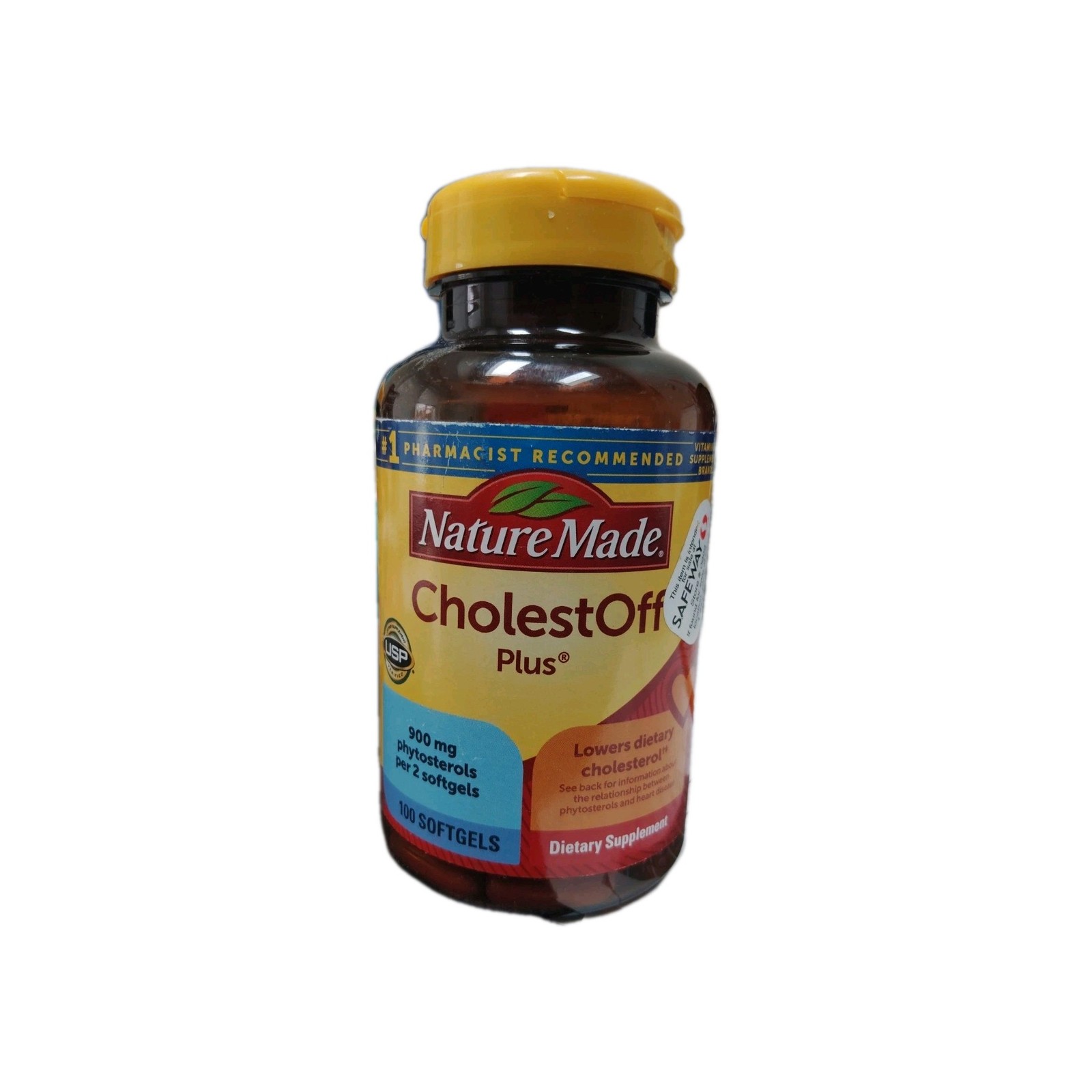 Nature Made ~ CholestOff Plus ~ 100 Softgels ~ Exp 12/2026~ New & Sealed