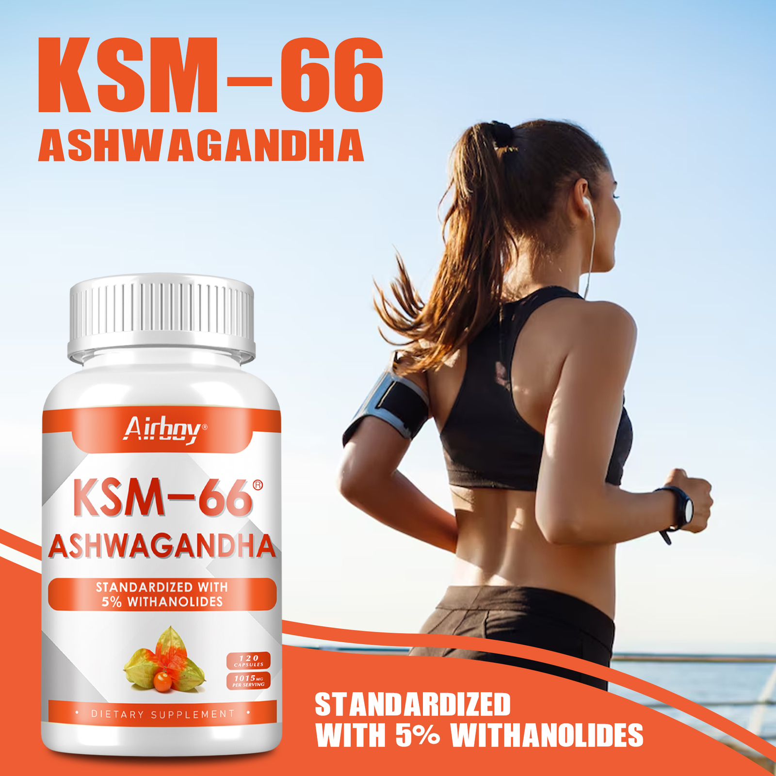 Ashwagandha – Support Energy Boost, Emotional Support, Stress & Anxiety Relief