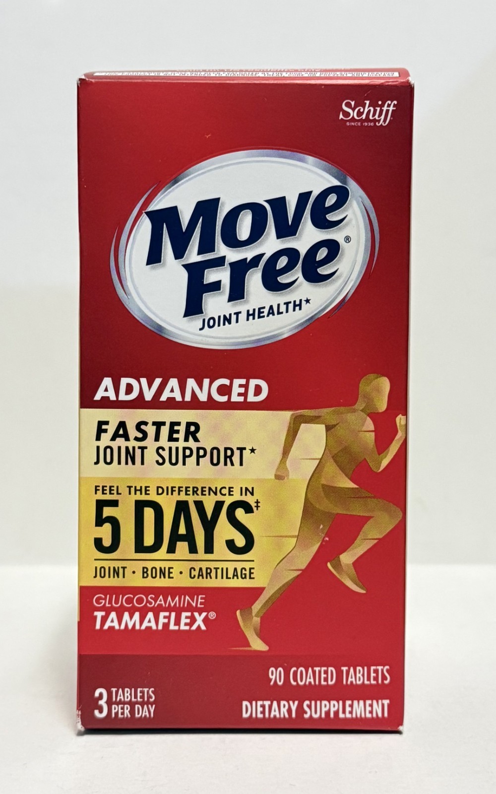 Move Free Advanced 5-Day Joint Support Supt with TamaFlex Exp 01/2027