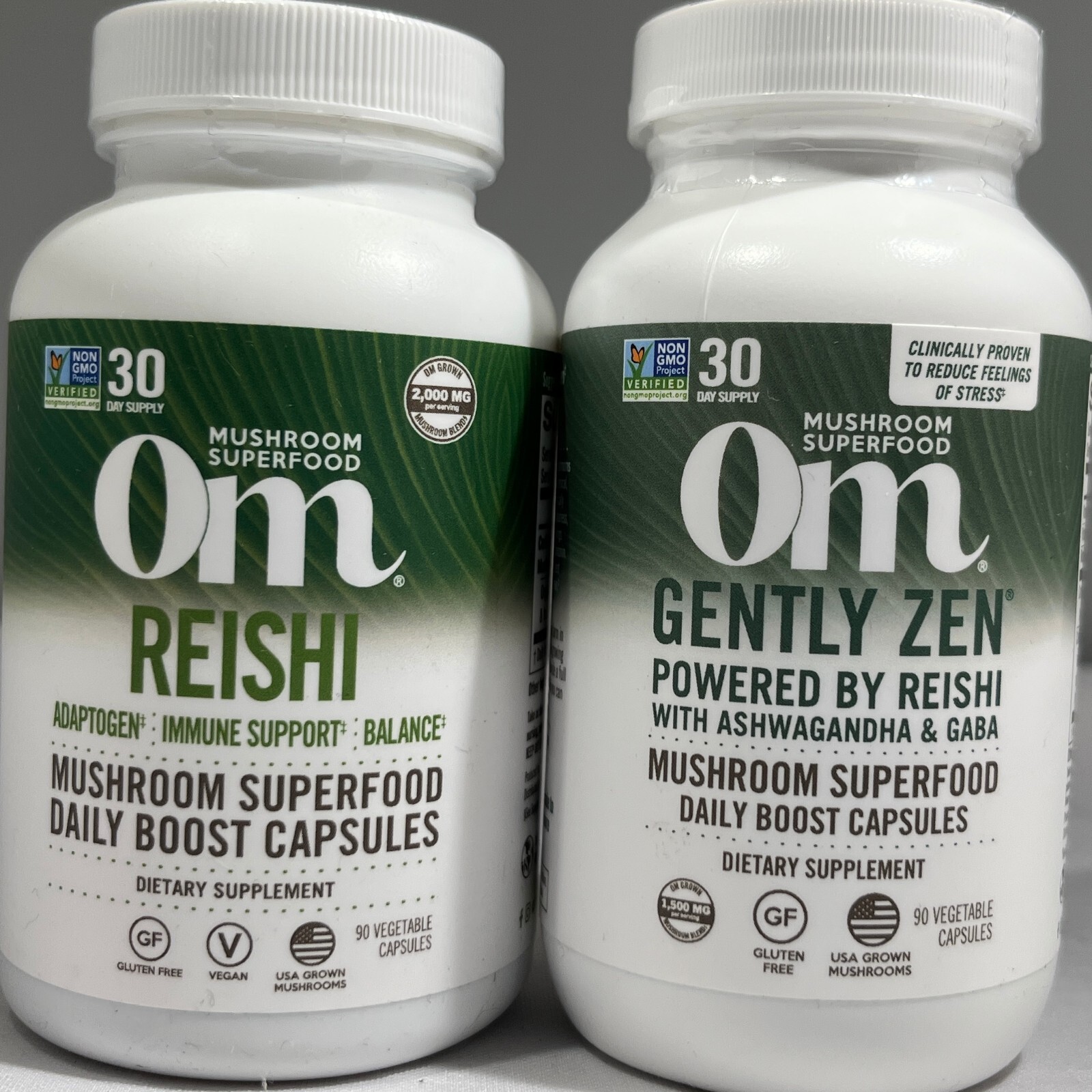 Om Mushroom Superfood Dietary Supplements, 90 Capsules – CHOOSE ITEM!