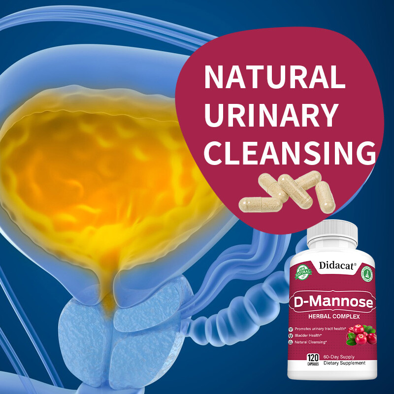 Urinary Tract Health 1000mg D Mannose w/ Cranberry Bladder Control Health