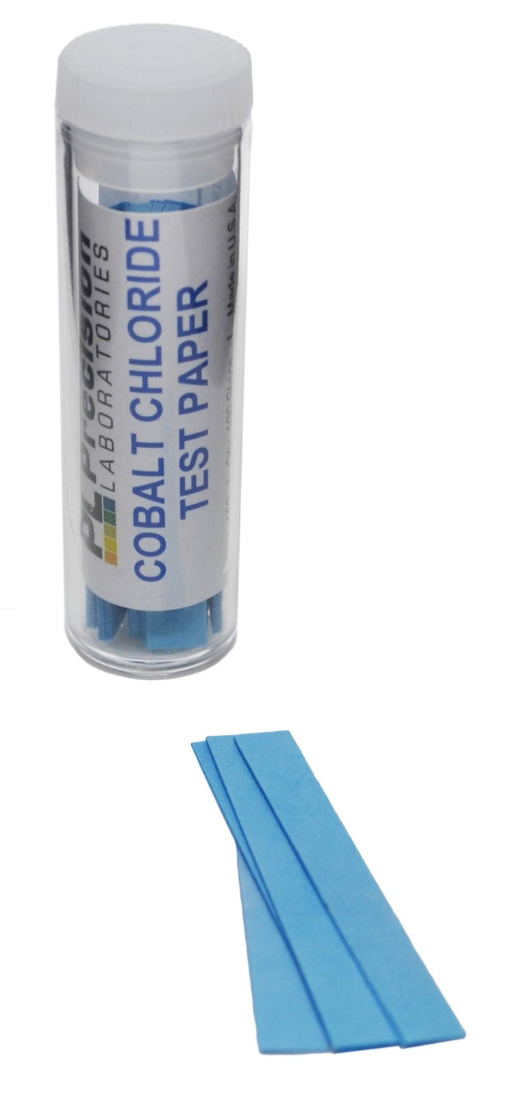 EISCO 100PK Cobalt Chloride Test Papers for Testing Water Presence & Humidity