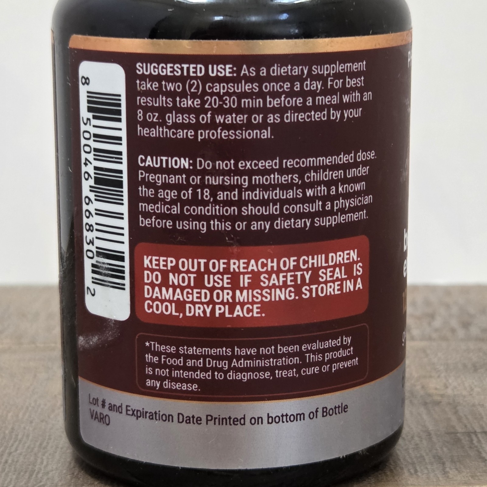 Pure Berberine HCl 1200mg – High Absorption for Weight Loss & Gut Health 11/2028